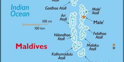 Baa atol maldivas mapa