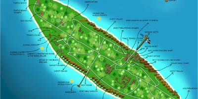 Vaadhoo illa maldivas mapa